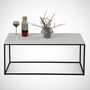 Hanah Home Mesa de Centro Blanca 95x43x55 cm